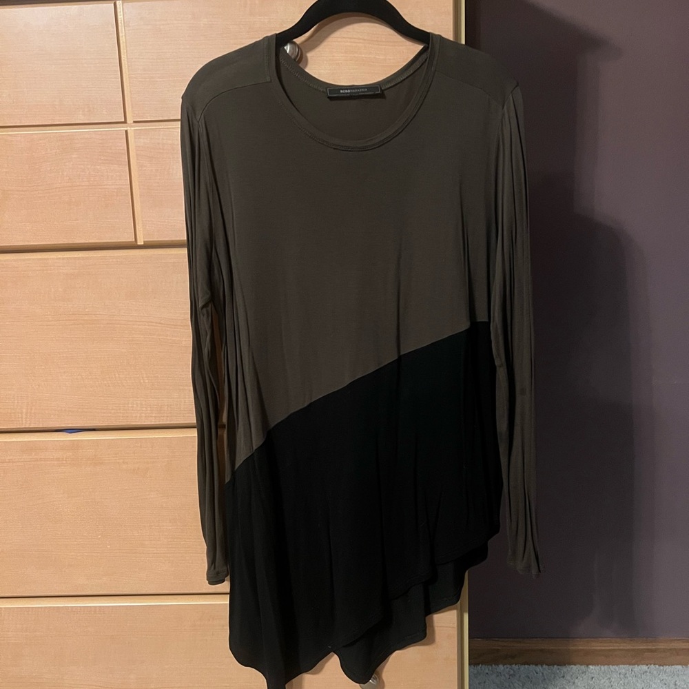 BCBGMaxAzria asymmetrical tunic